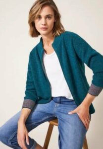 weekend knit bomber